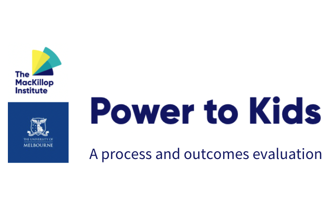 Power to Kids: Process & Outcomes Evaluation